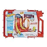 Hot Wheels Toy Car Set, Track Builder Unlimited Playset Fuel Can Stunt Box, 14 Component Parts & 1:64 Scale Vehicle
