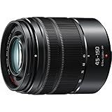 Panasonic LUMIX G VARIO 45-150mm F4.0-5.6 ASPH Mirrorless Camera Lens with Optical Stabilizer, Micro Four Thirds Mount, H-FS45150AK (USA Black)