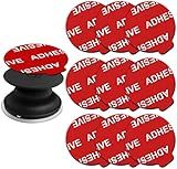 Very High Bond Sticky Adhesive, AZXYI 9 Pack Adhesive Replacement for Socket Base, 1.4 inches Double Sided Sticker Tapes for Phone Collapsible Grip & Stand Base