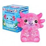 GSOOUOLD Axolotl Squishy Stress Ball, Soft TPR Fidget Toy for Kids Adults