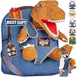 Dinosaur Toys for Kids 3-5, Dinosaur Toys for Kids 2-4, Birthday Gifts for 2 Year Old Boy, Gifts for 3 Year Old Boys, Toddler Backpack