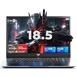 KAIGERR 18.5 inch Light Gaming Laptop, ΑΜD Ryzen 7430U, 16GB RAM 512GB SSD