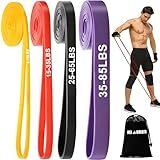 Resistance Bands, Pull Up Assistance for Men/Women, Exercise Bands, Workout Bands for Body Stretching, Physical Therapy, Muscle Training