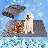Paw Legend Dog Cooling Mat for Dogs 22" x 28", Pet Cooling Pad Blanket for Dogs & Cats, Ice Silk Fabric, Washable Breathable for Crate, Sofa, Floor, Indoor Outdoor Summer Use