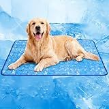 Dog Cooling Mat, Arc-Chill Cooling Fiber Self-Cooling Pad for Dogs - 40" x 28" Washable Non-Toxic Summer Pet Mat, Non-Slip Foldable Portable Soft Pad for Indoor Outdoor/Kennel Sofa Bed Floor Car