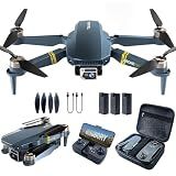 4K Drone with Camera, 84 Min Flight Time, 3 Batteries, Brushless Motor Quadcopter with 2650 ft Control Range, Auto Hover, Follow Me for Beginners