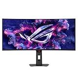 ASUS ROG Strix 34” Ultrawide QD-OLED HDR Gaming Monitor (XG34WCDG) - 3440x1440, 175Hz, 0.03ms, OLED Care Pro, True 10-bit, G-SYNC Compatible, DisplayWidget, Extreme Low Motion Blur, 3 yr Warranty