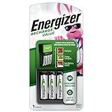 Energizer Recharge Value Charger for NiMH Rechargeable AA and AAA Batteries