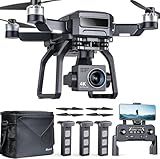 Bwine F7GB2 Pro Drones with Camera for Adults 4K UHD Aerial, 3-Axis Gimbal, 10000FT Control, 75 Mins Flight Time with 3 Batteries, GPS Follow, Waypoint, Orbit Fly, Auto Return, Beginner Mode