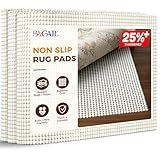 BAGAIL BASICS 8 x 10 FT Rug Pad Gripper for Hardwood Floors, Non Slip Rug Pads for Area Rugs, Extra Thick Under Rug Padding, Protect Your Rugs & Floors