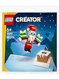 Lego Creator Santa Claus in the Chimney (30692) - 60 Pieces | Festive Mini Construction Set | Christmas Magic & Gift Ideas for Children & Collectors
