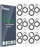 Ferilinso [6 Pack] Camera Lens Protector for iPhone 14 Pro Max iPhone 15 Pro Max iPhone 14 Pro iPhone 15 Pro Accessories camera screen Cover 9H Glass Unbreakable Protection Case Friendly