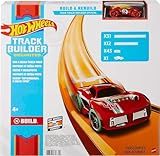 Hot Wheels Toy Car Mega Track Set Pack, 87 Component Building Parts for 40-ft of Track & 1:64 Scale Vehicle (Amazon Exclusive)