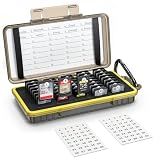 Kiorafoto 40 Slot SD Card Holder for Camera Memory Cards PSV Switch Cards