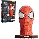 4D Build, Marvel Spider-Man 3D Puzzle Model Kit with Stand 82 Pcs | Spider-Man Desk Decor | Building Toys | 3D Puzzles for Adults & Teens 12+