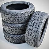 Set of 4 (FOUR) Fullway HS266 All-Season Truck/SUV Performance Radial Tires-265/50R20 265/50/20 265/50-20 114V Load Range XL 4-Ply BSW Black Side Wall UTQG 420AA