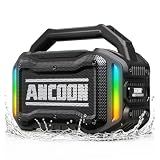 ANCOON Speakers Bluetooth Wireless: 80W(Peak) Loud Speaker with Bass