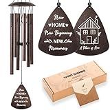 Soopau House Warming Gifts New Home, 32" Bronze Wind Chimes Housewarming Gifts New Home, Wedding Gifts for Couples Women Men, Home Decor for New Homeowners