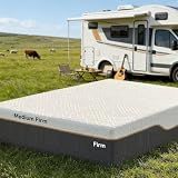 RV Mattress Short King 10-Inch: Firm & Medium Firm Dual Sides Flippable