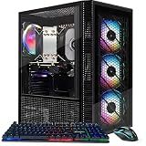 STGAubron Gaming PC Desktop,Intel i7 Xeon E5,RX 550 4G,16G DDR4,512G SSD