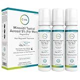 Minoxidil for Men Foam 5% - Unscented 3 Month Supply - Helps Restore Vertex Hair Loss & Thinning - 5% Minoxidil Foam For Men - Extra Strength Supports Hair Regrowth