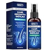 5% Minoxidil for Women and Men: Minoxidil Spray - Minoxidil for Men Hair - Hair Growth Products - Hair Growth Serum with Rosemary - Extra Strength Hair Loss Solution - Faster Stronger Thicker - 60ml