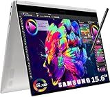 Samsung Galaxy Book Pro 360 2-in-1 Laptop for Creator, Photographer, Designer (15.6" FHD Touchscreen, Intel Core i7-1260P, 16GB RAM, 1TB SSD, Stylus) Fingerprint, Backlit KB, Win 11 Pro, NP950QED