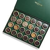 VAHDAM, Luxury Tea Gift Set | 24 Unique Loose Leaf Teas in Tin Caddies - Premium Tea Gift Box | Gifts for Women & Men