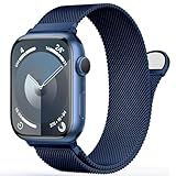 Stainless Steel Milanese Loop Compatible with Apple Watch Bands 46mm 42mm 44mm 45mm 49mm 38mm 40mm 41mm men and women, Magnetic Clasp Replacement for iWatch Ultra Series 11 10 9 8 7 SE 6 5 4 3 2 1