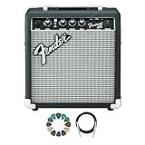 Fender Frontman 10G Guitar Combo Amplifier - Black Bundle with Cable and Austin Bazaar Exclusive 12-Pack Picks