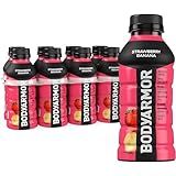 BODYARMOR Sports Drink, Strawberry Banana, Electrolyte Drink Hydration, 12 Fl Oz Bottles (8 Pack), Flavored Coconut Water with B Vitamins & Antioxidants