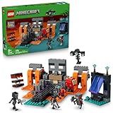 LEGO Minecraft Wither Battle Building & Pretend Play Toy for Boys & Girls - Video Game Playset & Toy Figures for Kids, Ages 8+ - W/Crimson Warrior Minifigure & More - Gift Idea for Birthdays - 21590