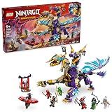 LEGO NINJAGO Arc Dragon of Focus Battle Playset - Kids Toy for Ages 9 and Up - Birthday Gift Idea for Boys and Girls - Dragons Rising Toy with 8 Ninjago Minifigures - 71836