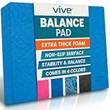 Vive Balance Pad - Foam Board Yoga Mat Block for Physical Therapy, Stability, Workout, Knee and Ankle Exercise - Equipment for Strength Training, Rehab - Large Floor Pad for Adults, Kids
