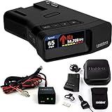 Uniden R7 Extreme Long Range Laser/Radar Detector, Built-in GPS w/Real-Time Alerts, Dual-Antennas w/Directional Arrows, & RDA-HDWKT Smart Hardwire Kit with Mute/Mark Button, LED Alert & Power LED