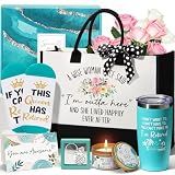 Retirement Gifts for Women 2026, Best Cool Retirement Gifts for Coworker Teacher Nurses Boss Friends Mom Grandma Retirees, Coworker Farewell Leaving Going Away Gift with 20Oz Tumbler Canvas Tote Bag
