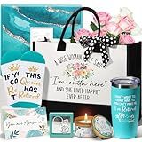 Retirement Gifts for Women 2025, Best Cool Retirement Gifts for Coworker Teacher Nurses Boss Friends Mom Grandma Retirees, Coworkers Farewell Leaving Going Away Gift with 20Oz Tumbler Canvas Tote Bag