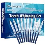 35% Ganencsnc 10-Pack Teeth Whitening Gel Refills - Gentle 35% Carbamide Peroxide Formula - Compatible with Teeth whitening Kit,No Sensitive Teeth Whitener