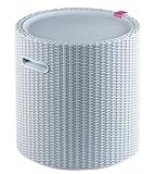 Keter Cool Side Table Cooler 3 in 1 Outdoor Patio Table and Ice Chest Storage, Ideal Hot Tub Table, Decor and Outdoor Patio Bar, Portable Bar, Grey