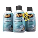 Meguiar’s Whole Car Air Refresher Odor Eliminator, New Car Scent, 2 Oz—Car Air Freshener For Commuters, Detailers; Car Odor Eliminator Mist Refreshes Car Cabin Air For Sedan, Suv, Truck, Van