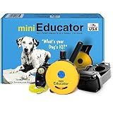 Educator ET-300 Mini E Collar for Dog Training with Remote - 1/2 Mile Range, Waterproof, 100 Blunt Stimulation Levels, Tone or Vibration Mode, Night Light Tracking for Small, Medium & Large Dogs
