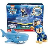 Paw Patrol, Aqua Pups Chase and Shark Action Figures Set, Kids Toys for Ages 3 and up