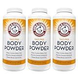 Talc-Free Body Powder for Body Odor Sweat & Moisture (3 pack)