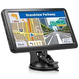 GPS Navigator for Car Truck RV, 7" Touchscreen, 2026 Maps
