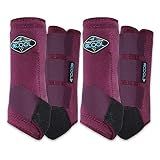 Professional's Choice 2XCool 4 Pack Splint Boots Wine L