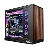 KOTIN G60B Prebuilt Gaming PC, GeForce RTX 5070 12GB GDDR7, AMD Ryzen 7 9700X, 32GB DDR5 6000MHz, 1TB PCIe 4.0 SSD, 360mm Liquid Cooler, 11.3 Inch Smart Display, WiFi 7, ARGB Tower for 4K Gaming