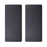 Car Dashboard Non Slip Mat, JIMISHA Anti Slip Pad, Anti Slide Sticky Dash Pad, Multifunctional Fixate Gripping Gel Pad for Radar Detector, Cell Phone, Keys, Glass, GPS, Coins 6.3x2.8 inch (2 Pack)