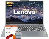 Lenovo IdeaPad 15.6" FHD Business Laptop with Microsoft 365 & Copilot AI, Intel Processor, 128GB SSD + 1TB Cloud Storage, Windows 11, SageNova Earphones, Arctic Grey