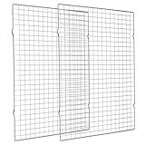 Cooling Rack for Baking 2-Pack, 16x10 Inches Baking Rack, Thick Wire Cookie Rack for Cooking, Roasting, Grilling, Drying, Oven Safe, Fits Half Sheet Pan, Silver