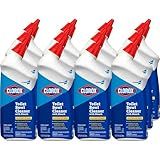 CloroxPro Commercial Solutions, Clorox Manual Toilet Bowl Cleaner with Bleach, Automatic Toilet Cleaner, Fresh Scent, 24 Ounces (Pack of 12) - 00031